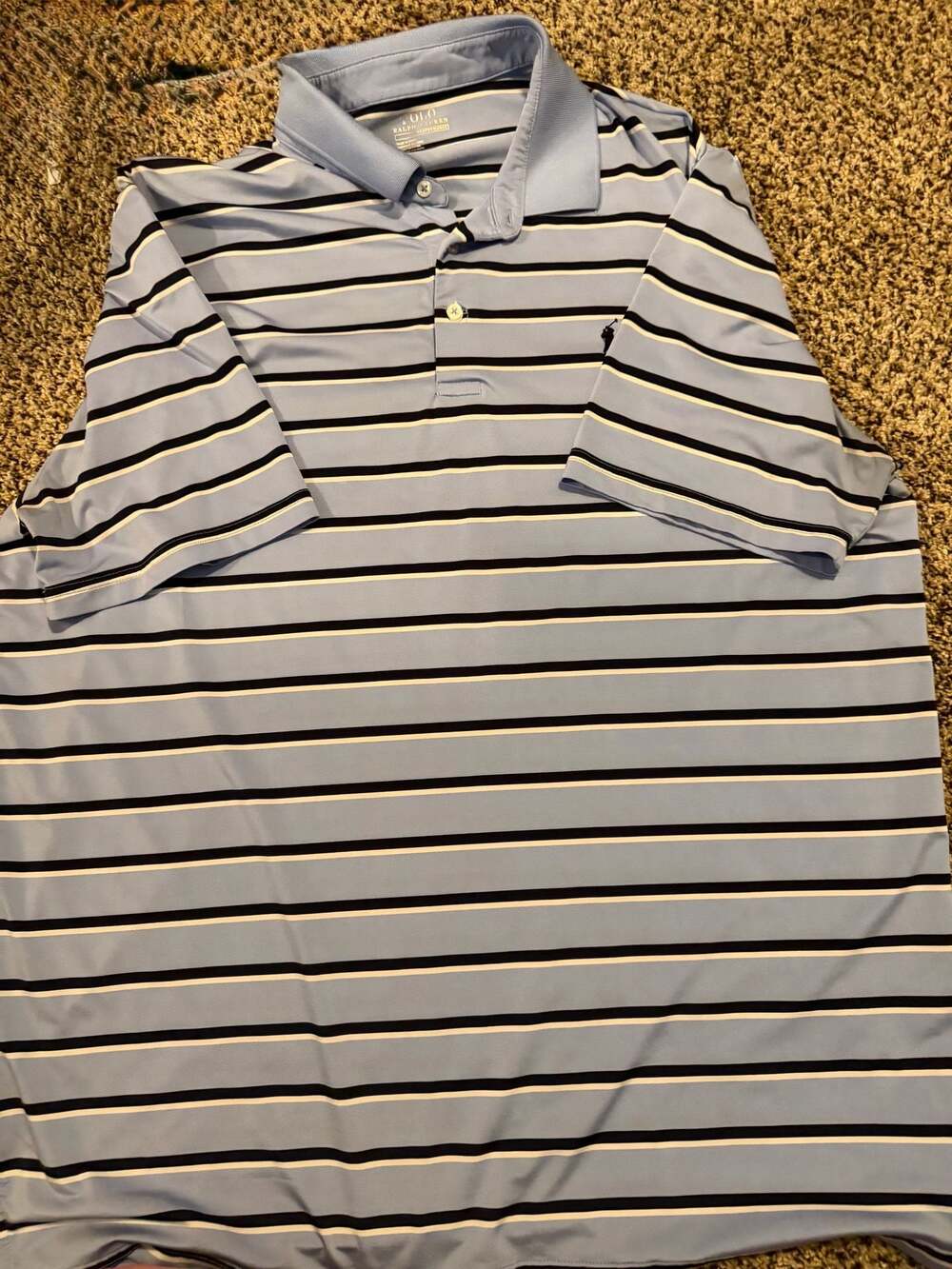 Polo Ralph Lauren Performance Striped Polo Shirt XL
